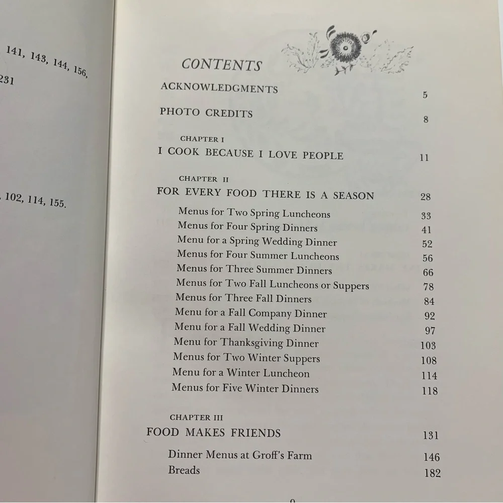1974 Good Earth & Country Cooking Recipe Book By Betty Groff & Jose Wilson